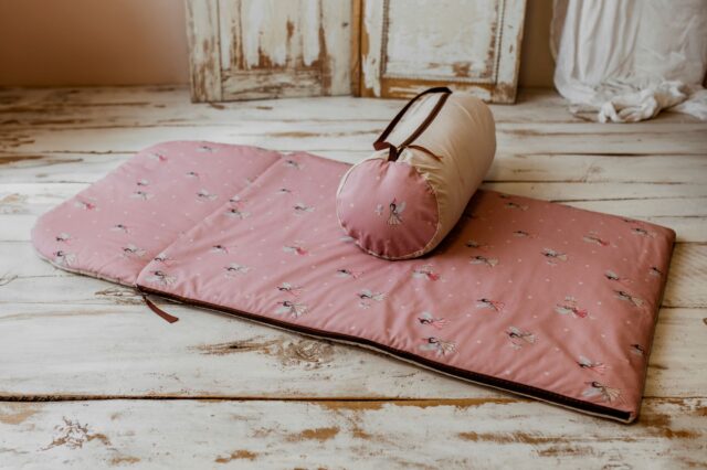 Różowy śpiworek do żłobka wróżki dla dziewczynki 120×60cm