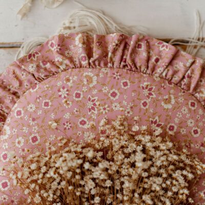 Różowy śpiworek niemowlęcy dla dziewczynki 100% bawełna