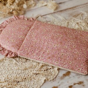 Różowy śpiworek niemowlęcy dla dziewczynki 100% bawełna