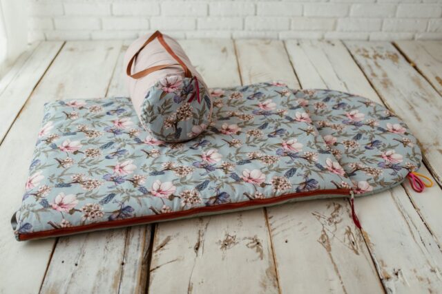 Śpiworek bawełniany do żłobka 0-3 lata kwiatki