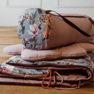 Śpiworek bawełniany do żłobka 0-3 lata kwiatki