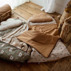 Śpiworek dla dziecka w misie zielony junior 3w1