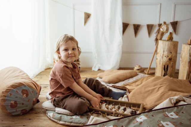 Śpiworek dla dziecka w misie zielony junior 3w1