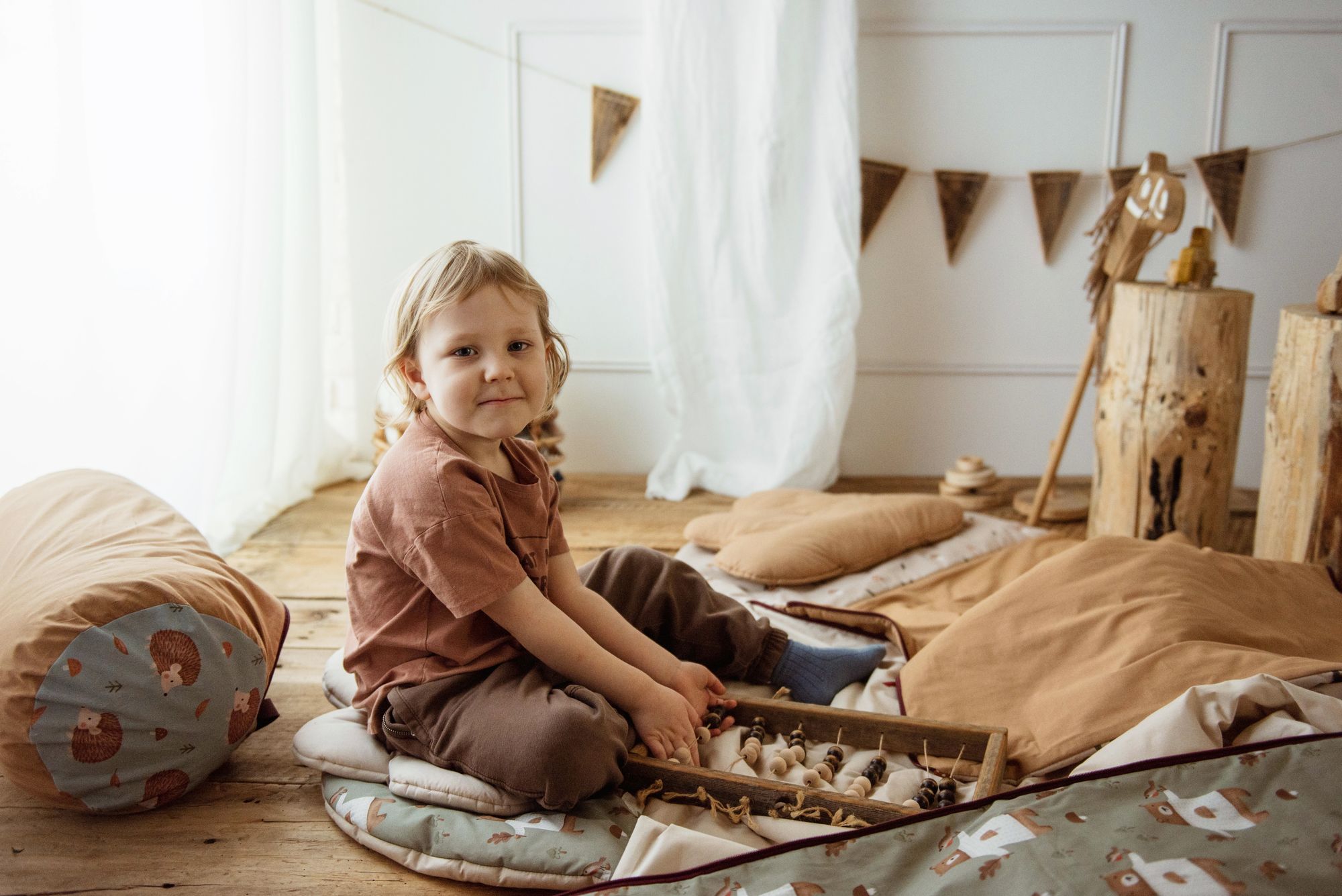 Śpiworek dla dziecka w misie zielony junior 3w1