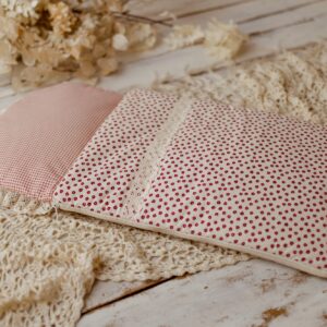 Śpiworek dla niemowląt na zimę/lato różowy w kwiatki