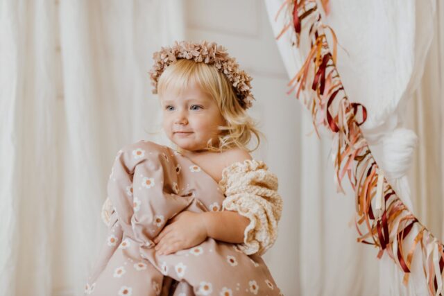 Śpiworek dla przedszkolaka 140×75cm różowy w kwiatki