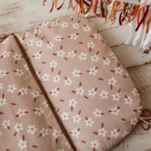 Śpiworek do przedszkola pościel zestaw 3w1 retro kwiatuszki róż