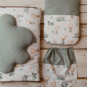 Śpiworek do przedszkola 140cmx75cm lot balonem