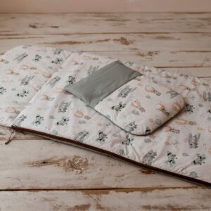 Śpiworek do przedszkola 140cmx75cm lot balonem