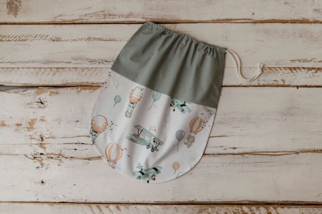 Śpiworek do przedszkola 140cmx75cm lot balonem