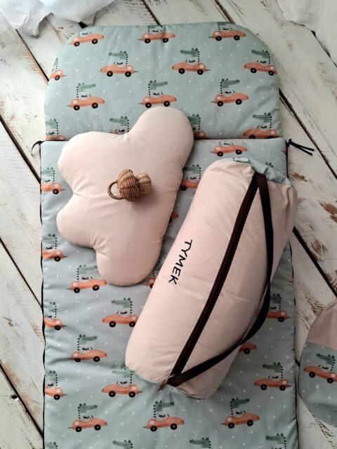 Śpiworek do przedszkola 140×75cm krokodyle