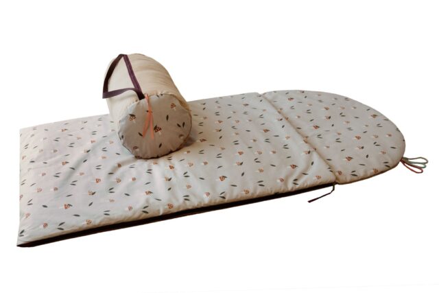 Śpiworek do przedszkola bawełniany zestaw 3w1 – poduszka i worek