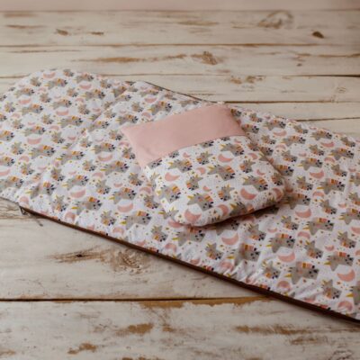 Śpiworek do przedszkola dla dziewczynki jednorożce