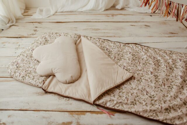 Śpiworek do przedszkola pościel 100% bawełna wróbelki