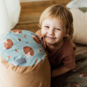 Śpiworek do przedszkola pościel 3w1 tulipany