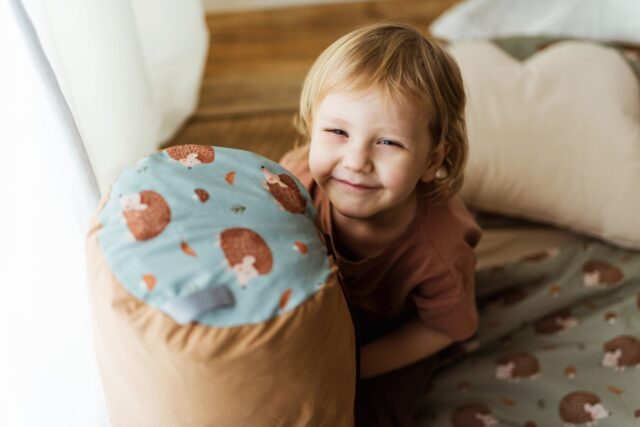 Śpiworek do przedszkola pościel 3w1 tulipany