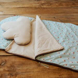 Śpiworek do przedszkola pościel 3w1 tulipany