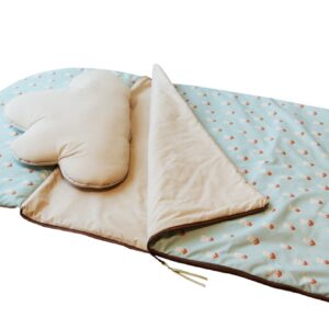 Śpiworek do przedszkola pościel 3w1 tulipany