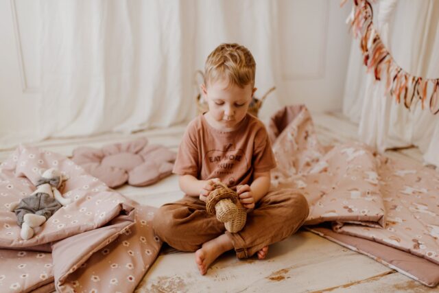 Śpiworek do żłobka dla dziewczynki jednorożce