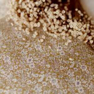 Śpiworek niemowlęcy 40×75– bawełna premium 100% łąka oliwkowa