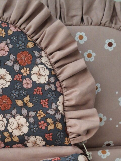 Śpiworek niemowlęcy 40×75cm jesienne kwiatuszki