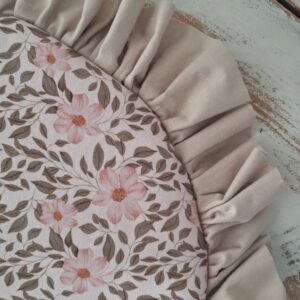 Śpiworek niemowlęcy 40×75cm kwiatuszki różowe