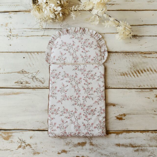 Śpiworek niemowlęcy biały 50×100cm