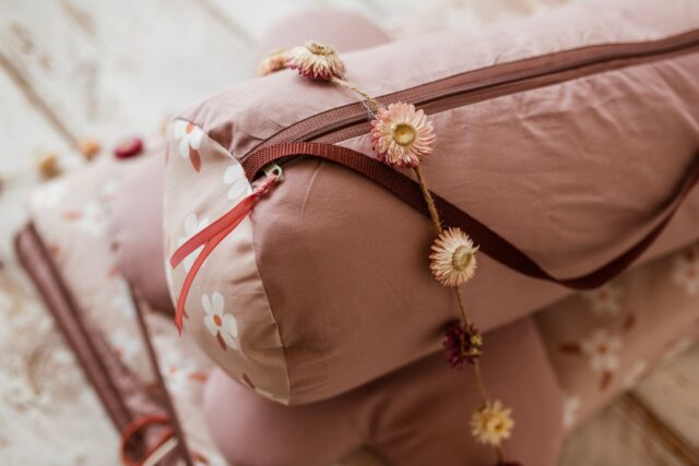 Śpiworek pościel do żłobka zestaw kwiatuszki retro