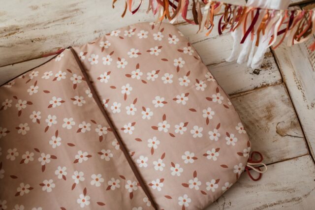 Śpiworek pościel do żłobka zestaw kwiatuszki retro