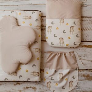 Śpiworek z poduszką do żłobka 60×120cm przytulanka