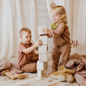 Śpiworek z poduszką i workiem dla dziecka 6-10lat jeżyki