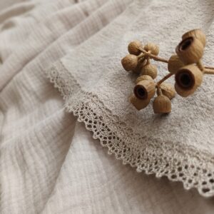 Spódniczka dla dziewczynki szara glina