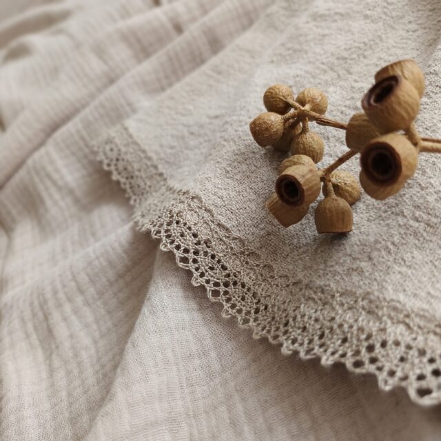 Spódniczka dla dziewczynki szara glina