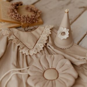 Sukienka Marysia natural koronka damska