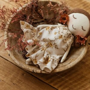 Szmacianka lalka przytulanka retro Marysia honey