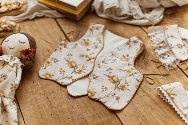 Szmacianka lalka przytulanka retro Marysia honey