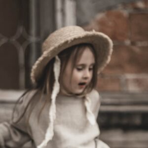 Bluza lniana  unisex z długim rękawem premium