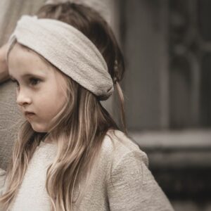 Bluza lniana  unisex z długim rękawem premium