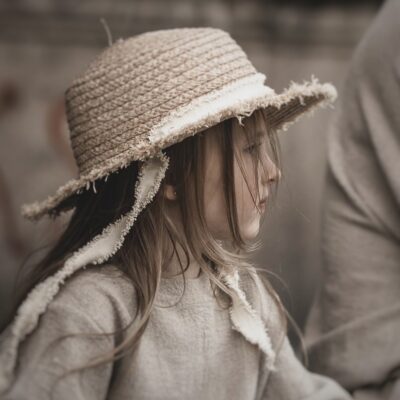 T-shirt lniany unisex z krótkim rękawkiem premium