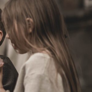 Bluza lniana  unisex z długim rękawem premium