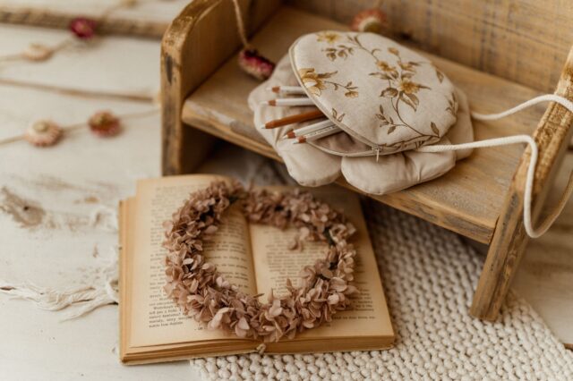 Torebka kwiatuszek bawełniana dla dziewczynki honey