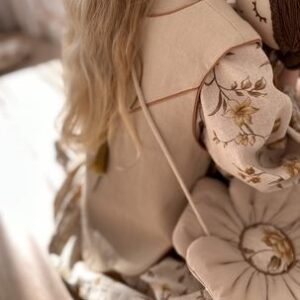 Torebka kwiatuszek bawełniana dla dziewczynki honey