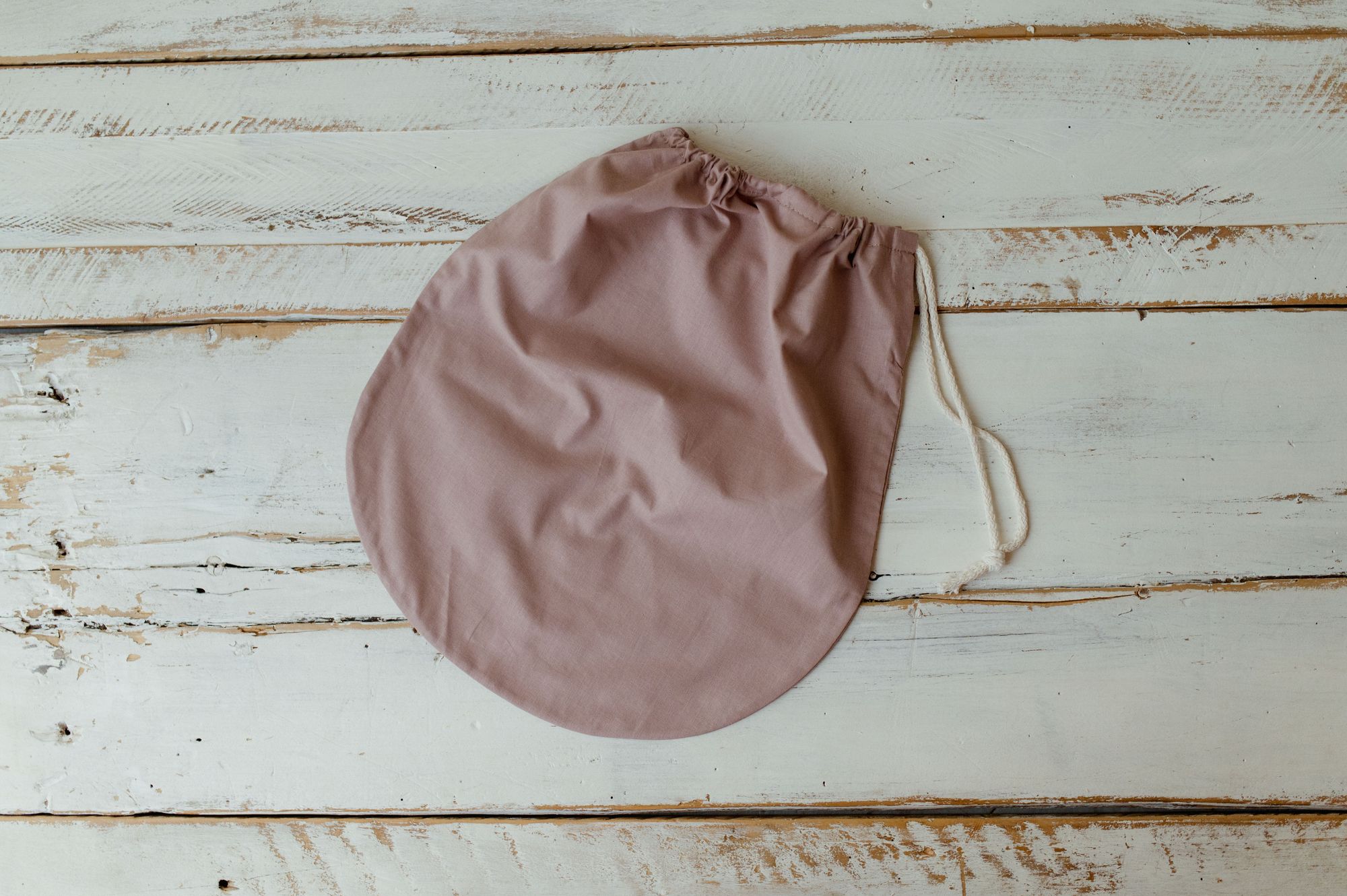 Worek na buciki do przedszkola retro róż