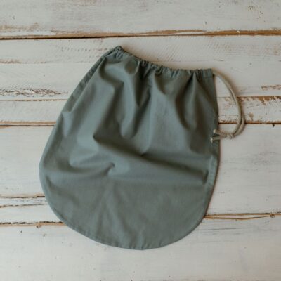 Worek na rzeczy zamienne i buciki do przedszkola szałwia