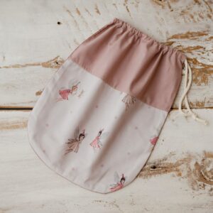 Worek na buty dla dziewczynki do przedszkola wróżki