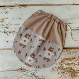 Worek na buty do przedszkola w misie