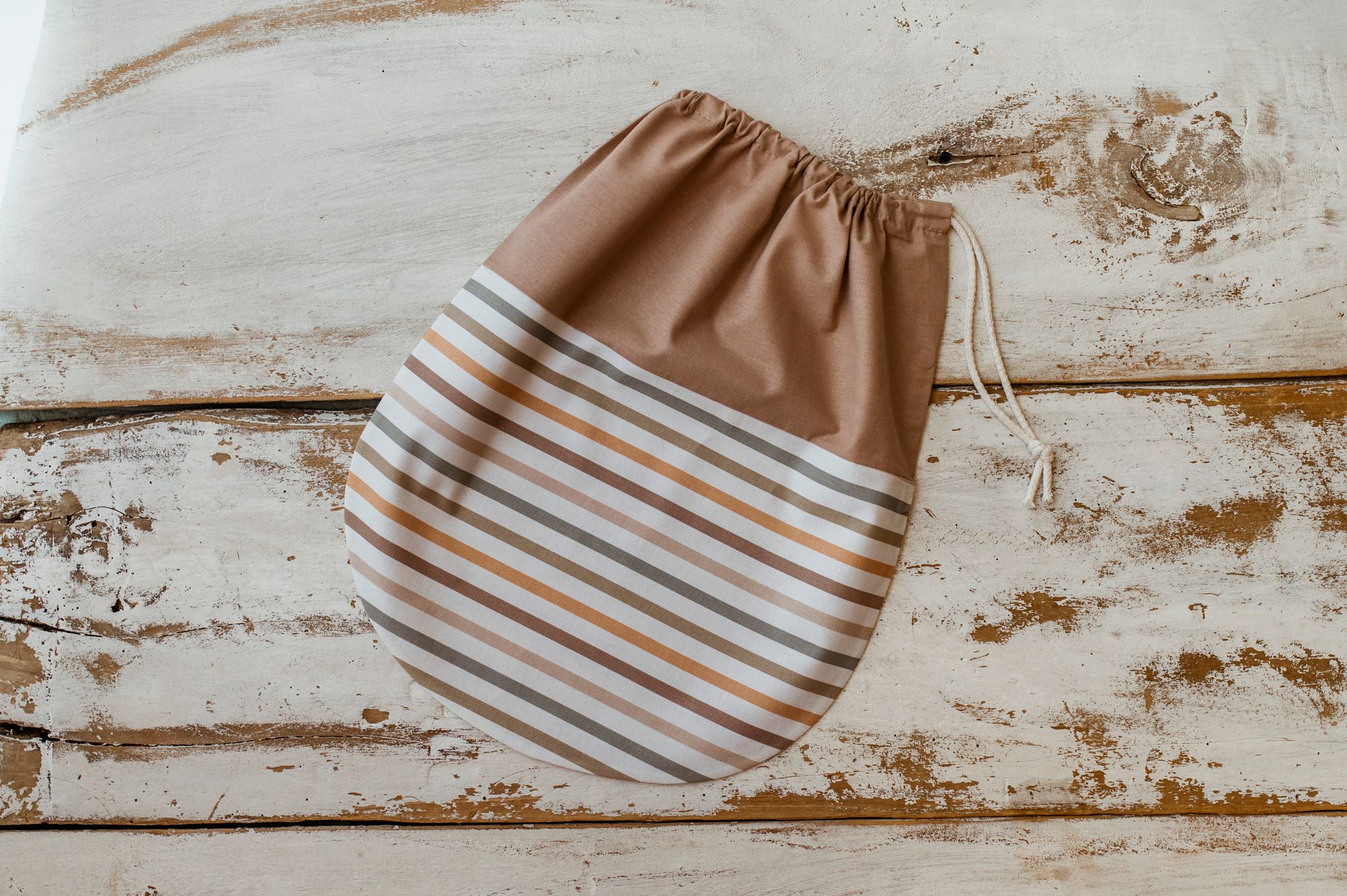 Worek na pościel dla dzieci paski 50×70cm