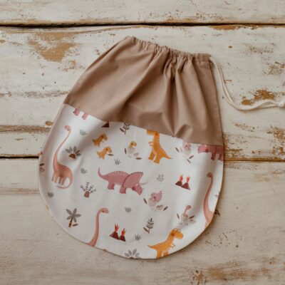 Worek na pościel dla dziewczynki pink dinozaury