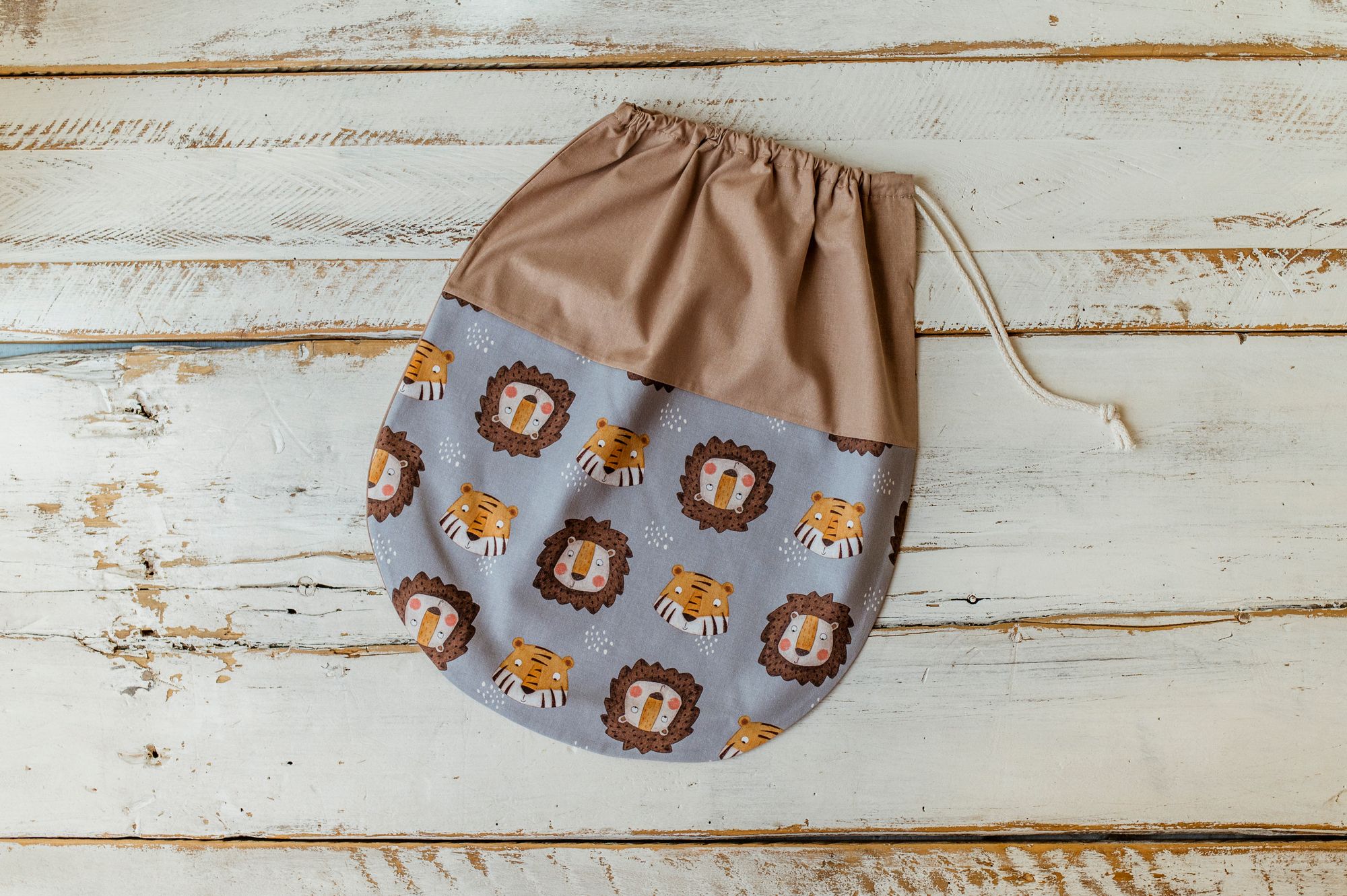 Worek na pościel do przedszkola/żłobka 50×70cm lew