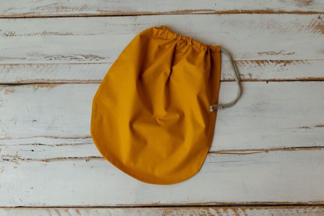 Worek na pościel dziecięcą 50×70cm musztardowy